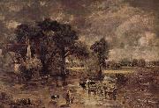 John Constable Der Heuwagen, Studie painting